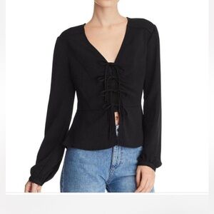 Black Going Out Top